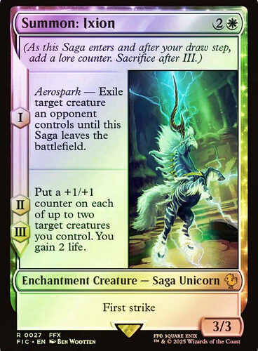 Summon: Ixion FINAL FANTASY Commander Surge Foil