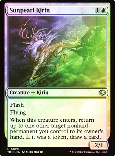 Sunpearl Kirin Tarkir: Dragonstorm foil