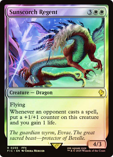 Sunscorch Regent FINAL FANTASY Commander Surge Foil