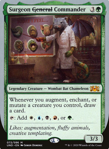 Surgeon General Commander Unsanctioned