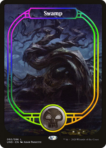 Swamp (#092) (Full Art) Unsanctioned