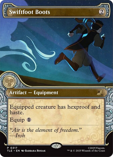 Swiftfoot Boots (Showcase) Avatar: The Last Airbender Eternal