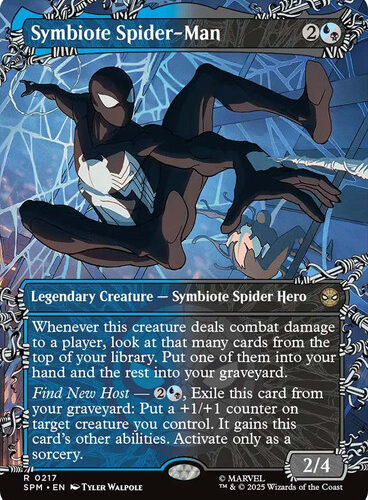 Symbiote Spider-Man (Borderless) Marvel's Spider-Man
