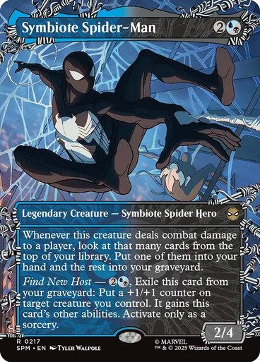 Symbiote Spider-Man (Borderless) Marvel's Spider-Man