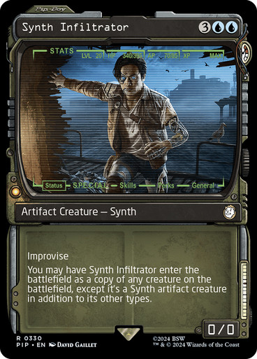 Synth Infiltrator (Showcase) Fallout Commander