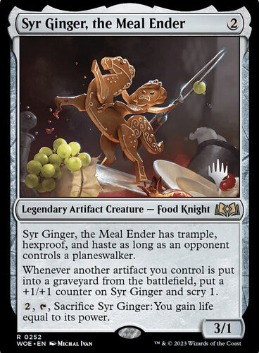Syr Ginger, the Meal Ender (Promo Pack) (Wilds of Eldraine) Promo