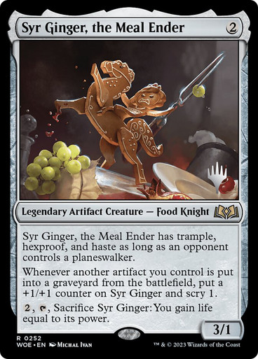 Syr Ginger, the Meal Ender (Promo Pack) (Wilds of Eldraine) Promo