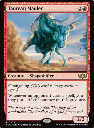 Taurean Mauler Tarkir: Dragonstorm Commander