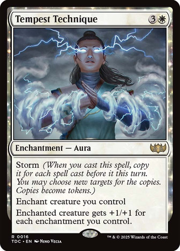 Tempest Technique Tarkir: Dragonstorm Commander