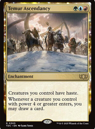TemurAscendancy__25484 Temur Ascendancy Tarkir: Dragonstorm Commander
