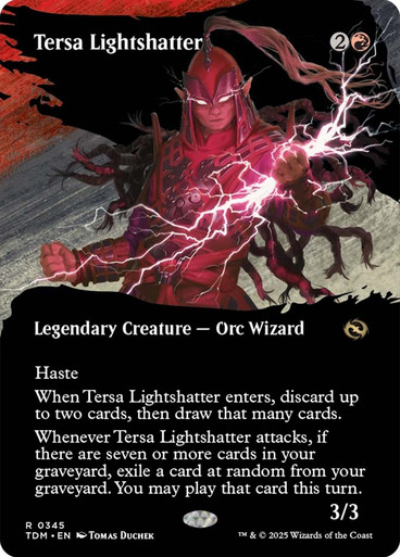 Tersa Lightshatter (Borderless) Tarkir: Dragonstorm