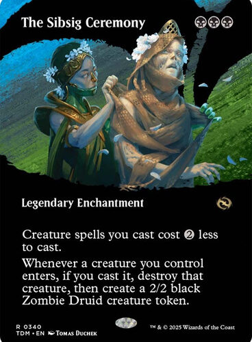TheSibsigCeremony340__35762 The Sibsig Ceremony (Borderless) Tarkir: Dragonstorm