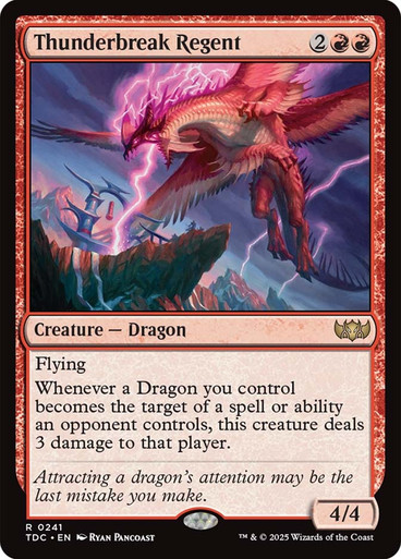 ThunderbreakRegent__39985 Thunderbreak Regent Tarkir: Dragonstorm Commander