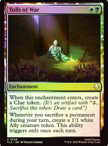 TollsOfWar__07240 Tolls of War Avatar: The Last Airbender foil