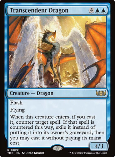 TranscendentDragon__55797 Transcendent Dragon Tarkir: Dragonstorm Commander