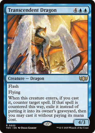 Transcendent Dragon Tarkir: Dragonstorm Commander