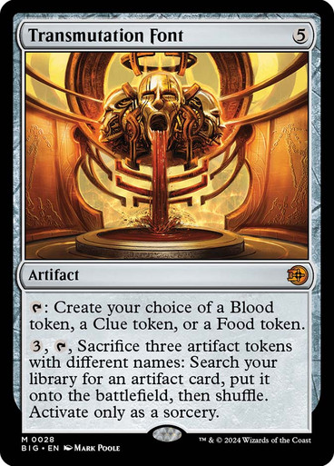 Transmutation Font The Big Score