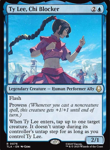 Ty Lee, Chi Blocker Avatar: The Last Airbender