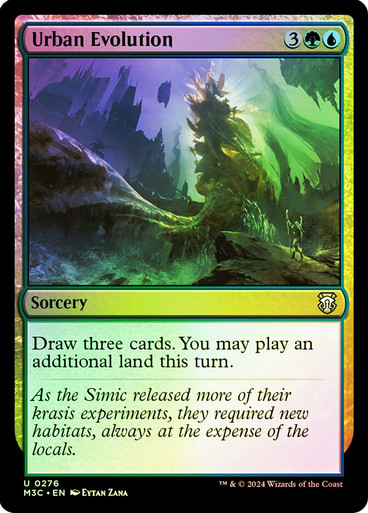 Urban Evolution Modern Horizons 3 Commander Ripple Foil