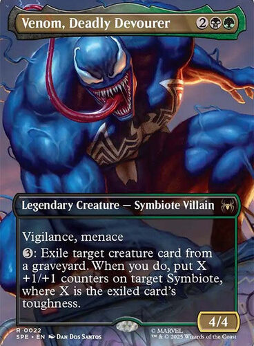 Venom, Deadly Devourer (Borderless) Marvel's Spider-Man Eternal