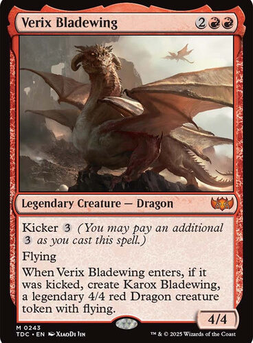 Verix Bladewing Tarkir: Dragonstorm Commander