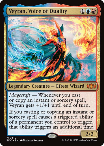 VeyranVoiceOfDuality__77167 Veyran, Voice of Duality Tarkir: Dragonstorm Commander