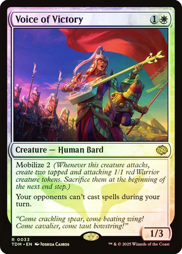 Voice of Victory Tarkir: Dragonstorm Foil