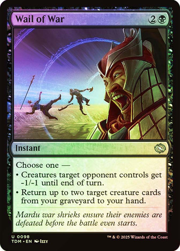 Wail of War Tarkir: Dragonstorm foil