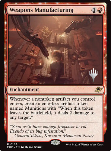 Weapons Manufacturing (Promo Pack) (Edge of Eternities) Promo