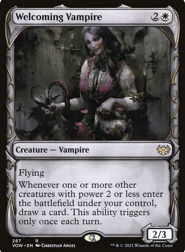 Welcoming Vampire (Showcase) Innistrad: Crimson Vow