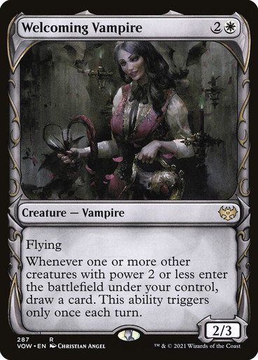 Welcoming Vampire (Showcase) Innistrad: Crimson Vow