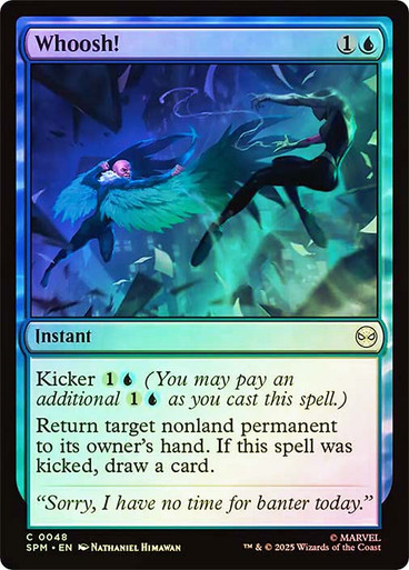 Whoosh! Marvel's Spider-Man foil