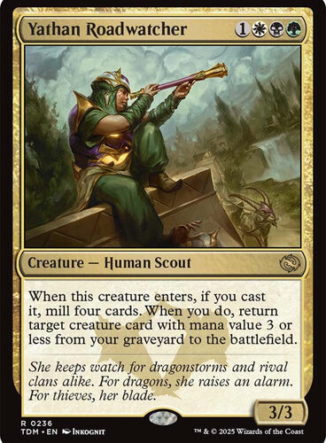 YathanRoadwatcher__91062 Yathan Roadwatcher Tarkir: Dragonstorm
