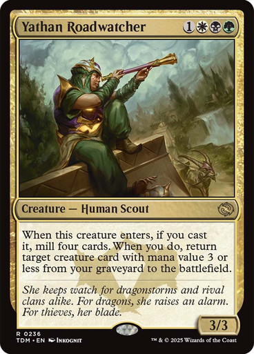 Yathan Roadwatcher Tarkir: Dragonstorm