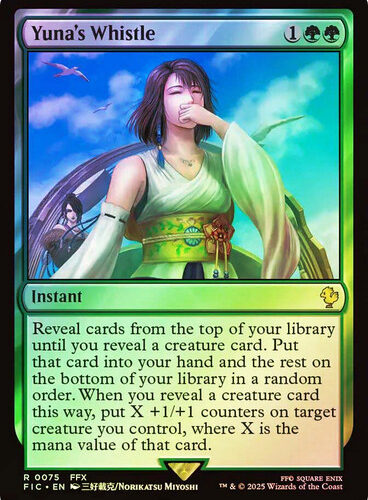 YunasWhistle__30198 Yuna's Whistle FINAL FANTASY Commander Surge Foil