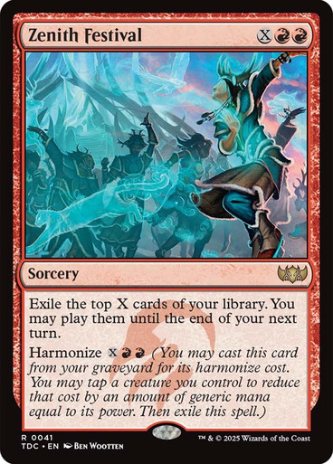 Zenith Festival Tarkir: Dragonstorm Commander