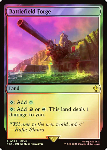 Battlefield Forge FINAL FANTASY Commander Surge Foil