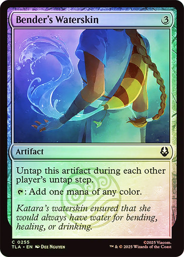 Bender's Waterskin Avatar: The Last Airbender Foil