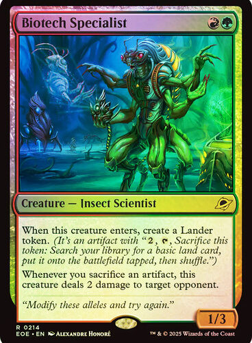 BiotechSpecialist__85703 Biotech Specialist Edge of Eternities Foil