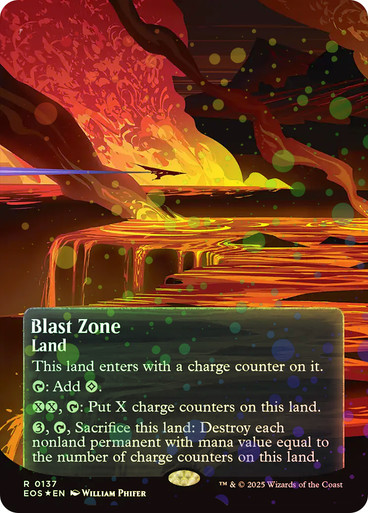 Blast Zone (#137) (Borderless) Stellar Sights