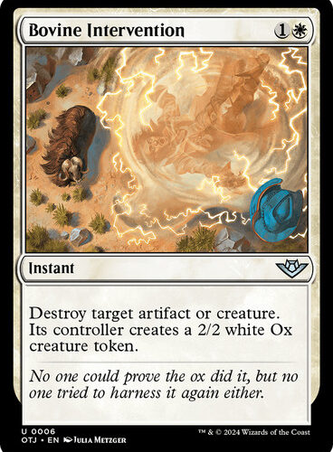 BovineIntervention__71682 Bovine Intervention Outlaws of Thunder Junction