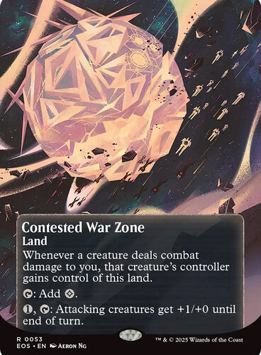 Contested War Zone (#053) (Borderless) Stellar Sights