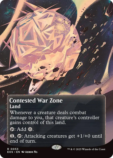 Contested War Zone (#053) (Borderless) Stellar Sights