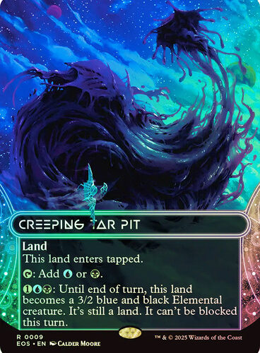 Creeping Tar Pit (#009) Stellar Sights Foil