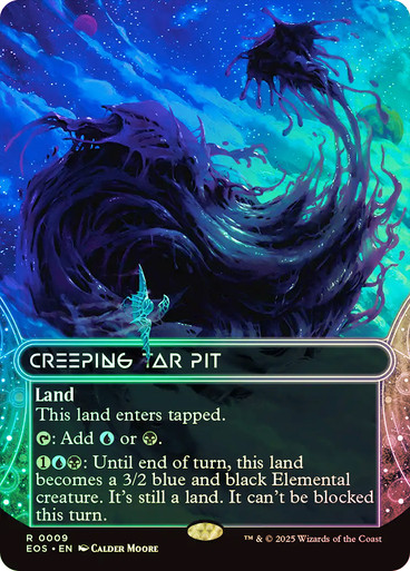 Creeping Tar Pit (#009) Stellar Sights Foil