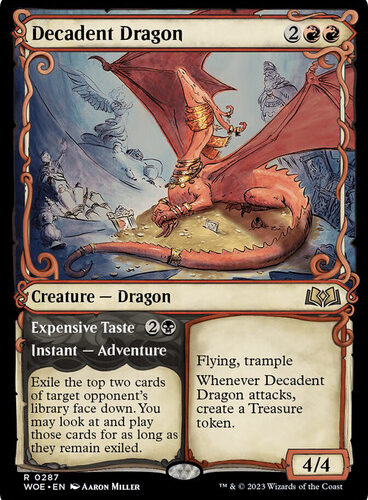 Decadent Dragon // Expensive Taste