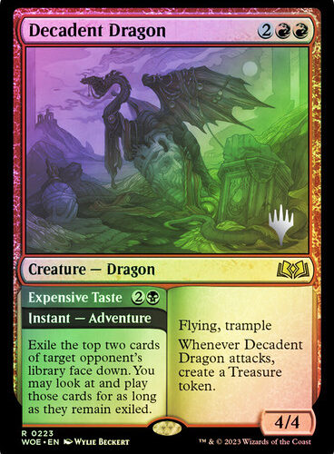 Decadent Dragon // Expensive Taste