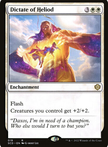 Dictate of Heliod Starter Commander Decks