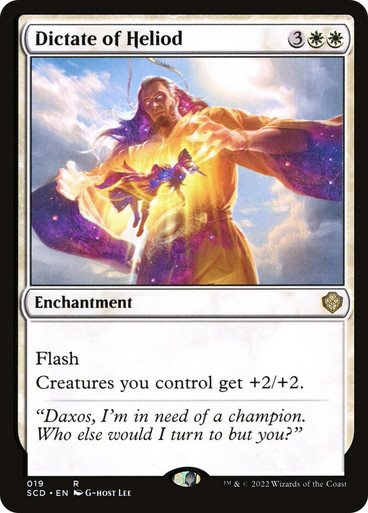 Dictate of Heliod Starter Commander Decks