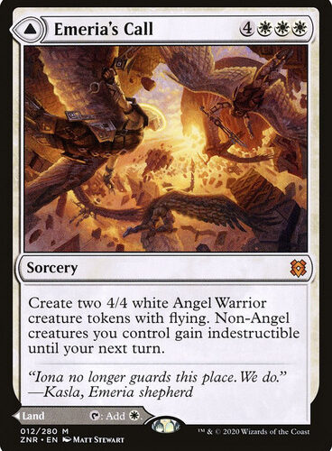 Emeria's Call // Emeria, Shattered Skyclave Zendikar Rising